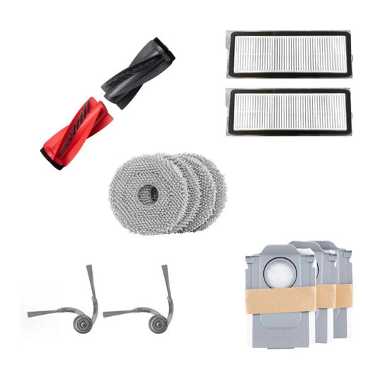 Roborock Value Kit – Genuine Replacement Parts for Qrevo Curv, Edge, Edge C, Qrevo C & C Pro