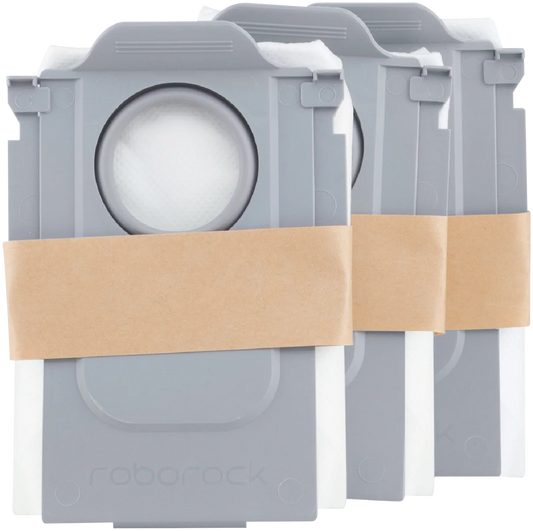Roborock Genuine Dust Bags – Qrevo, S8 MaxV Ultra & Saros Series (3 Pack)