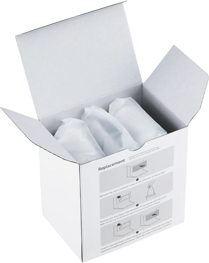 Roborock Genuine Dust Bags – Qrevo, S8 MaxV Ultra & Saros Series (3 Pack)